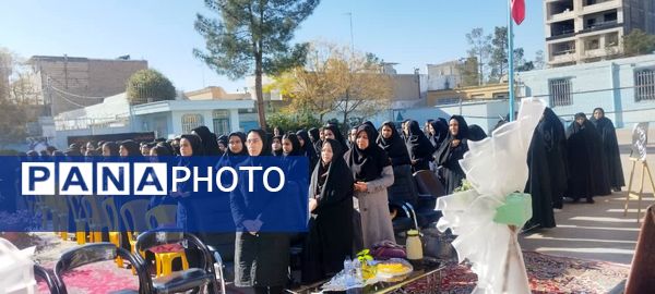  مراسم شهادت حضرت فاطمه زهرا (س) در دبیرستان دخترانه فاطمیه