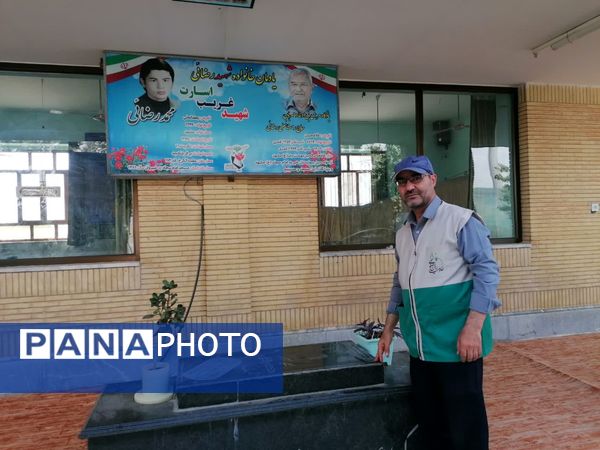 برپایی موکب عاشورایی اربعین حسینی در شیروان