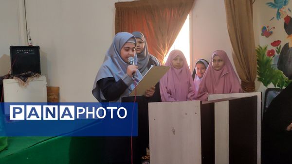 جشن ولادت حضرت علی( ع) و روز پدر در دبستان شاهد حاج تقی آقا بزرگ ناحیه یک مشهد