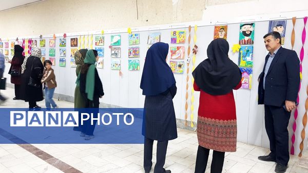 افتتاح نمایشگاه نقاشی کودک در شیروان 