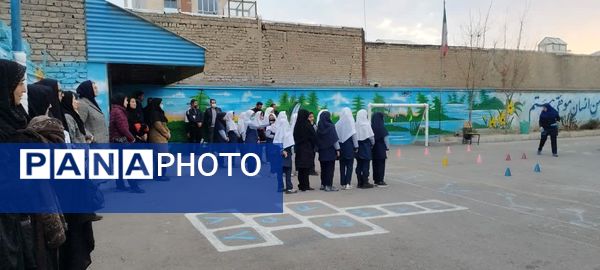کارگاه آموزشی مدرسه حیات «حلقه‌های یادگیری تربیت‌بدنی» در مدرسه شهید احمد خاقانی شهرستان شیروان