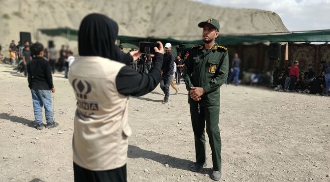 مراسم اربعین حسینی در شهر بار