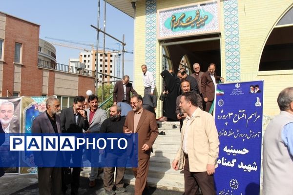 افتتاح ۳ پروژه عمرانی در آموزش و پرورش منطقه ۵ تهران