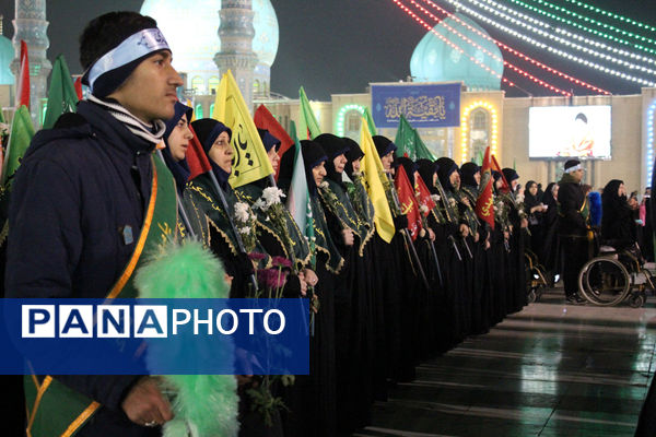 آیین شکرگذاری خادمان مسجد مقدس جمکران