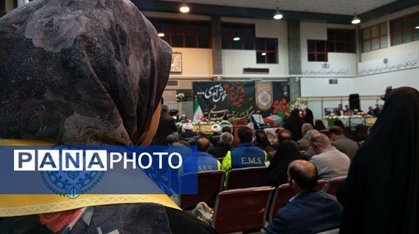 آیین استقبال از ۶ شهید گمنام در استان چهارمحال و بختیاری