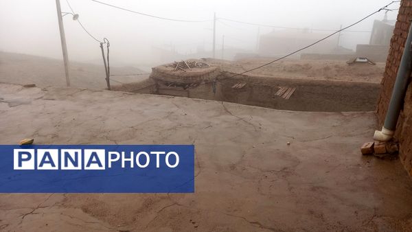 بارش اولین باران پاییزی در روستای بتو