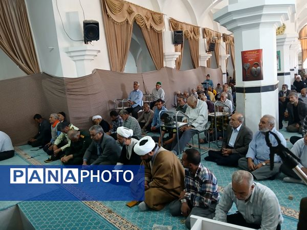 نماز عبادی سیاسی جمعه در شهرستان خلیل آباد 