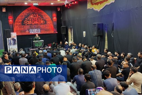 برگزاری مراسم بزرگداشت شهید میلاد بیدی در شهرستان ملارد