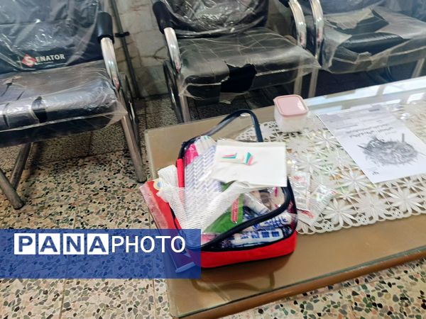 مانور زلزله در دبستان شهید پسندیده فدافن  