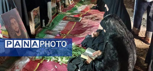 شب هفتم محرم در کنار شهدای اصفهان