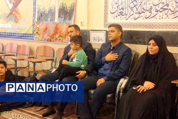 مراسم عزاداری نوگلان فاطمی در دارالقرآن حجت الاسلام قرائتی