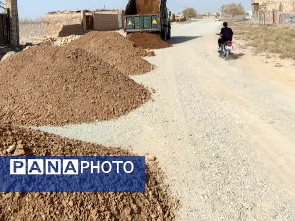 فدافن در مسیر آبادانی