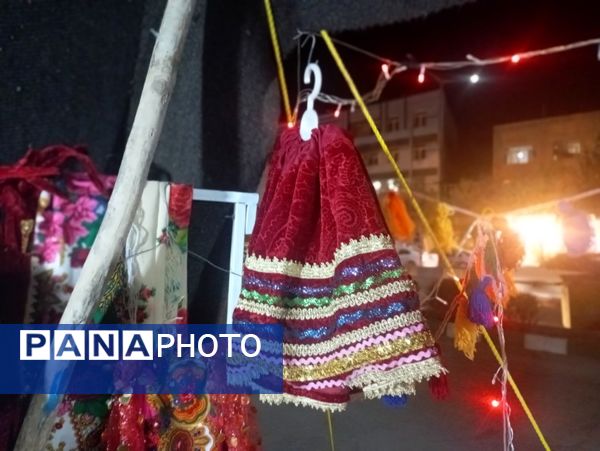  برپایی سیاه چادر بومی محلی در فاروج