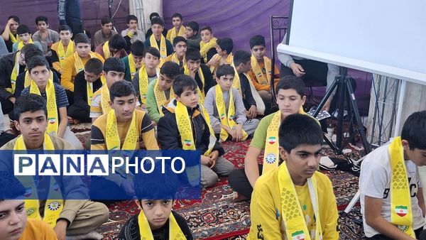 اعتکاف دانش‌‌آموزی شهرستان میناب 