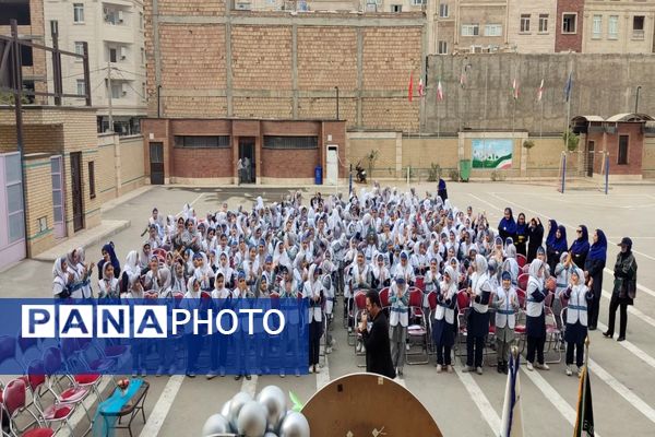 افتتاحیه سفیران سلامت پاکدشت در آموزشگاه ام‌الشهدای مظفر