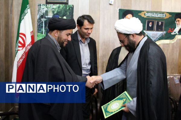 آیین سنگرسپاری رئیس اداره تبلیغات اسلامی شهرستان سامان