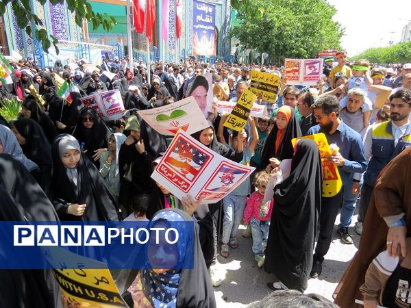 برگزاری راهپیمایی جمعه‌های خشم در بجنورد