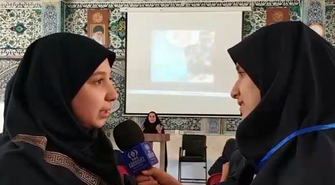 زنگ قانون در دبیرستان مکتبی جابر ناحیه 5 اصفهان