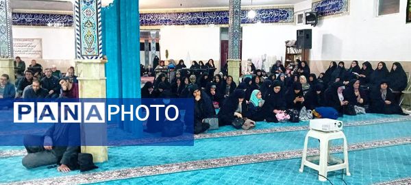 همایش مادران قهرمان پرور در مسجد امام حسین (ع) شهرستان فیروزکوه