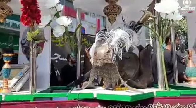 مراسم عزاداری پیامبر رحمت (ص) و کریم اهل‌ بیت (ع) در مشهد