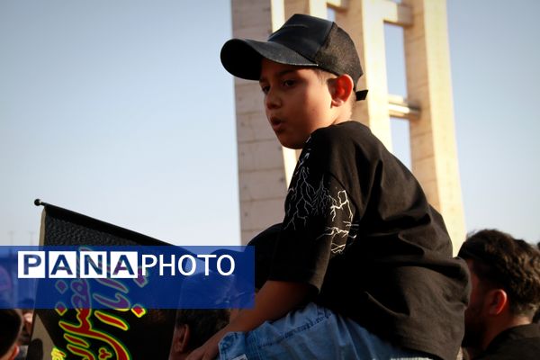 دسته عزاداری حسینیه اعظم زنجان در یوم العباس
