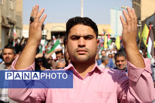 راهپیمایی بشارت نصر یزد
