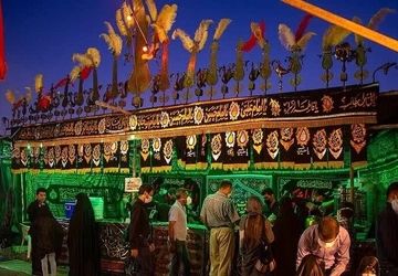 عاشقان امام رضا(ع) در موکب ریحانه الحسین(ع) شیراز