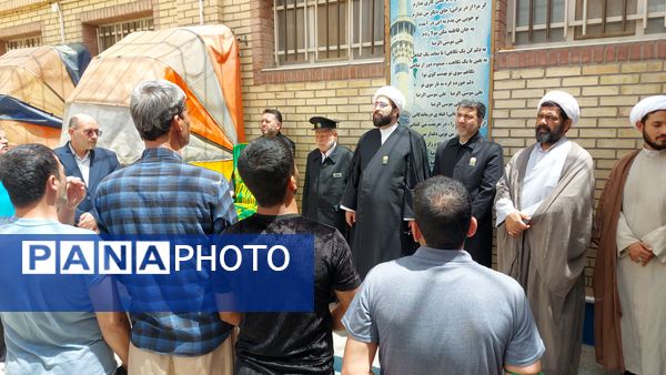 حضور کاروان زیر سایه خورشید در نایین