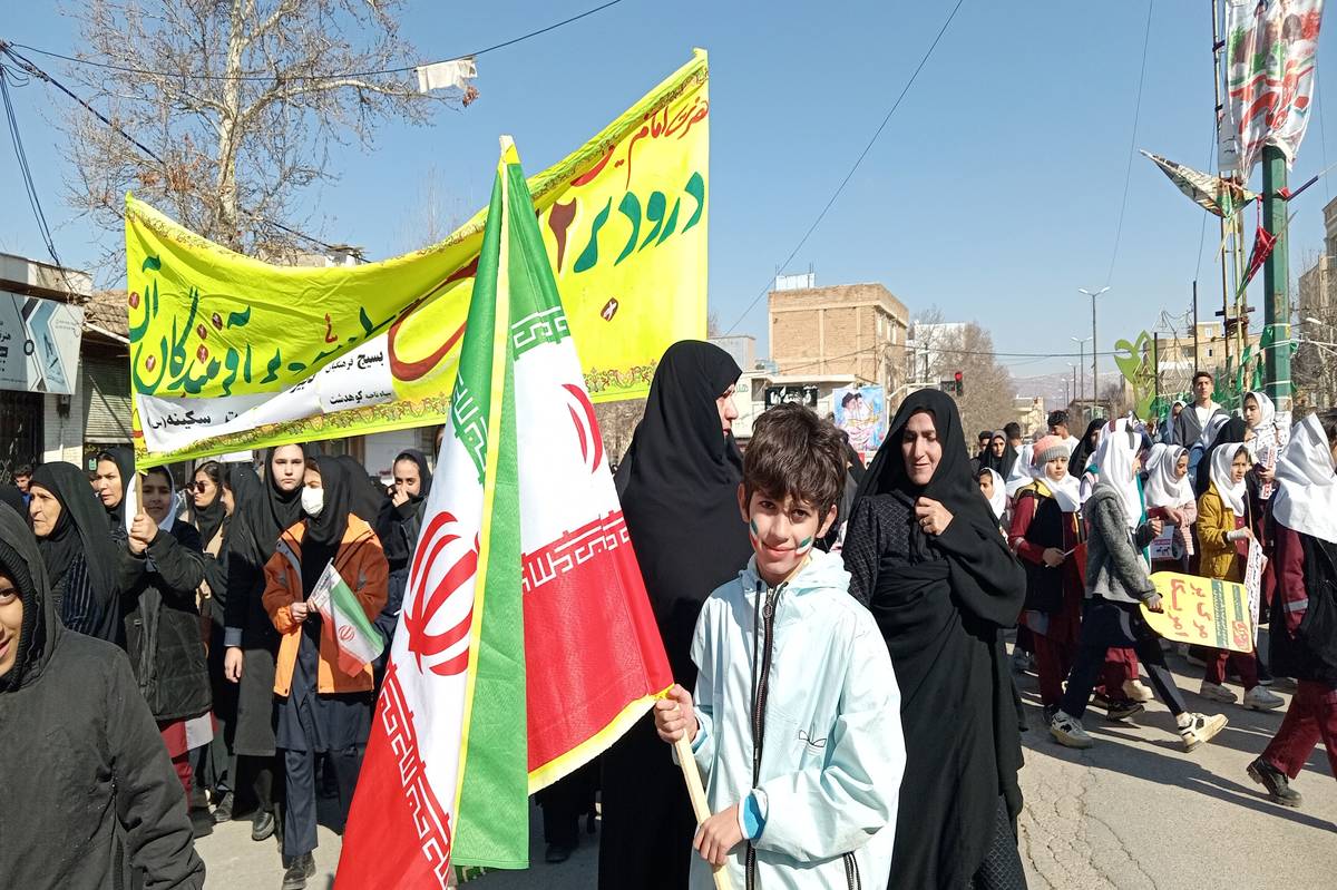 کوهدشت یکپارچه در جشن انقلاب