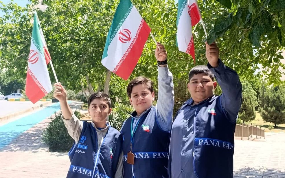 ماجامعه بزرگ دانش آموزان خبرنگارپانا در کنار رسانه ملی ایستاده‌ایم