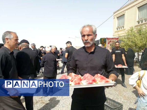 برپایی موکب‌هایی با عطر و بوی امام حسین (ع) در روستای نقاب