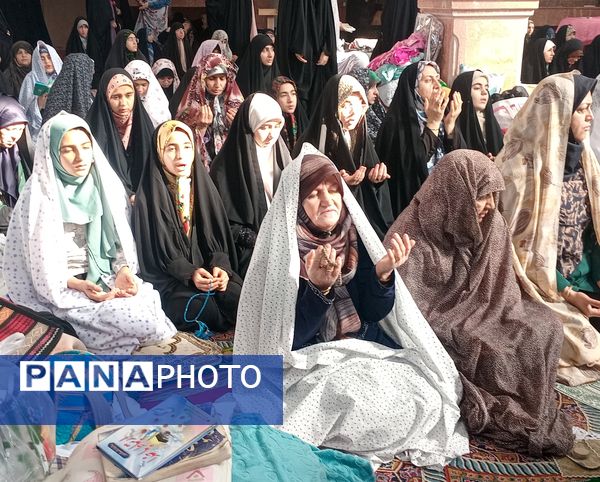 برگزاری اعتکاف دانش‌آموزی در مسجد بقیه الله شهرستان بجنورد 