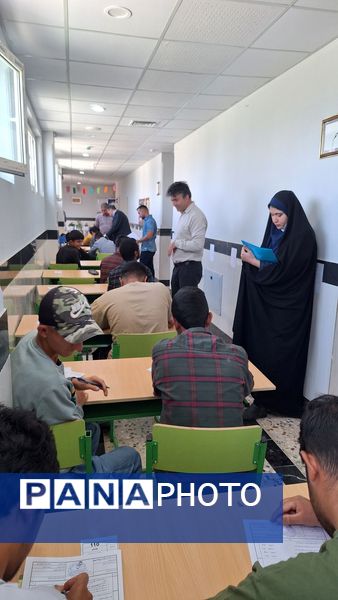 بازدید سرپرست اداره آموزش و پرورش استثنایی استان از روند برگزاری امتحانات نوبت دوم