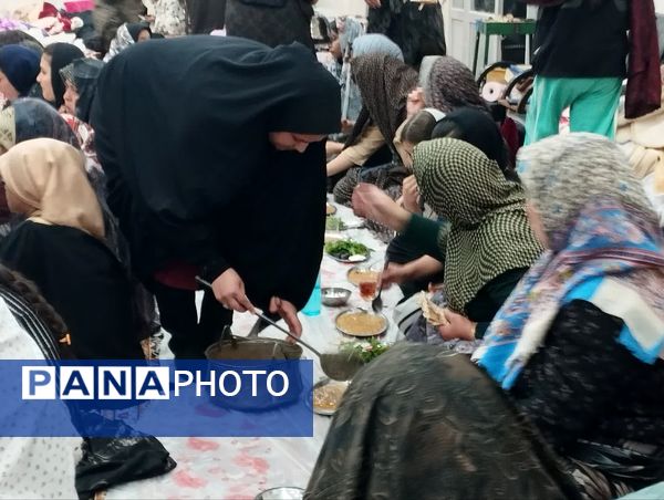 مراسم اعتکاف در مسجد روستای مهدی آباد خلیل آباد