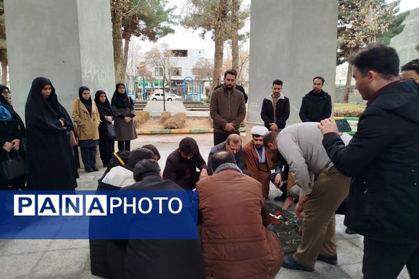 دیدار مدیر آموزش و پرورش آشخانه با امام جمعه این شهر