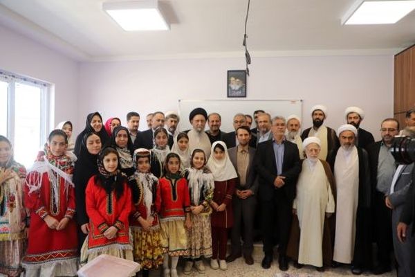 هفدهمین مدرسه خیرساز آیت‌الله نورمفیدی در فاضل‌آباد افتتاح شد