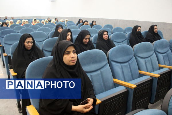 پنجمین سالگرد شهادت حاج قاسم سلیمانی در آموزش و پرورش استان بوشهر 