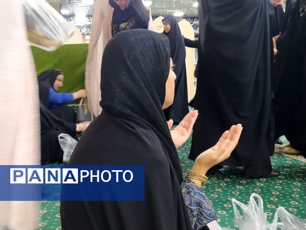  سوگواری شام غریبان حضرت رقیه (س) در امامزاده سید حمزه کاشمر