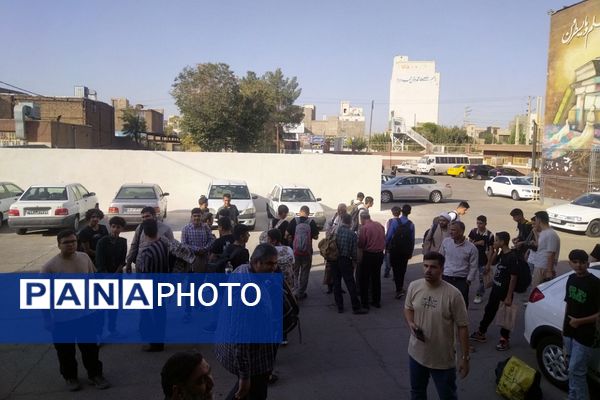 اعزام کاروان راهیان نور شمال غرب دانش‌آموزی و بسیجیان شهرستان قرچک