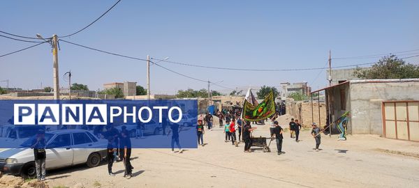 عاشورای حسینی در روستای حسین آباد شیروان
