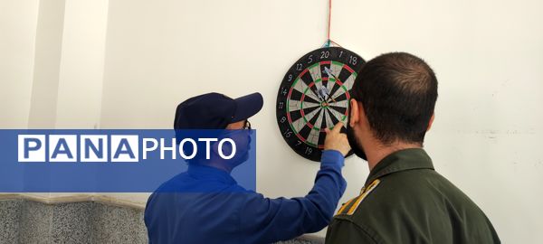 برگزاری مسابقات دارت ویژه راهوران پلیس در شیروان