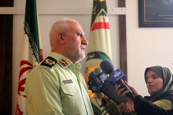 نشست خبری فرمانده انتظامی استان بوشهر با اصحاب رسانه 