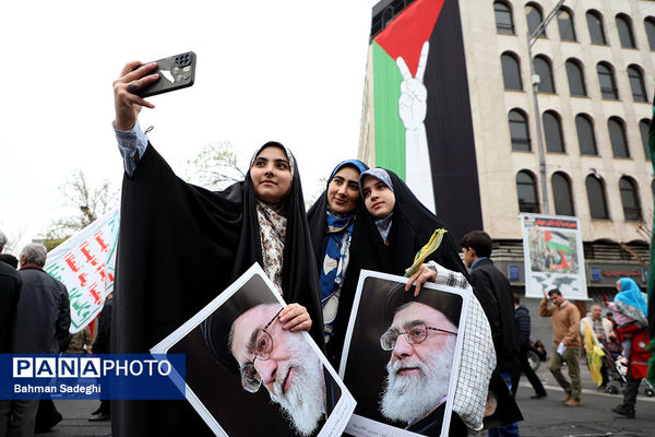 مراسم راهپیمایی روز قدس در تهران