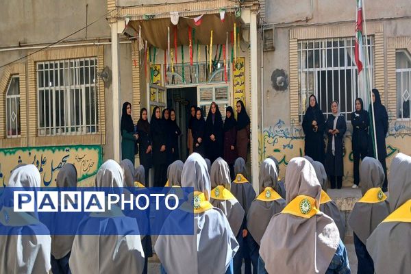 جشن روز معلم در مدرسه نمونه دولتی فدک