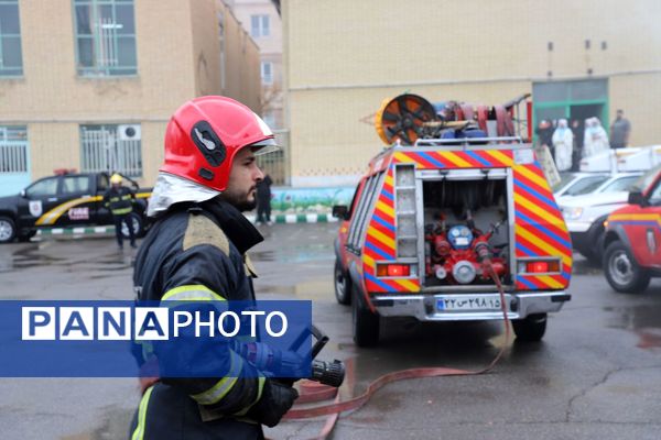 بیست و هفتمین مانور سراسری زلزله در آذربایجان شرقی