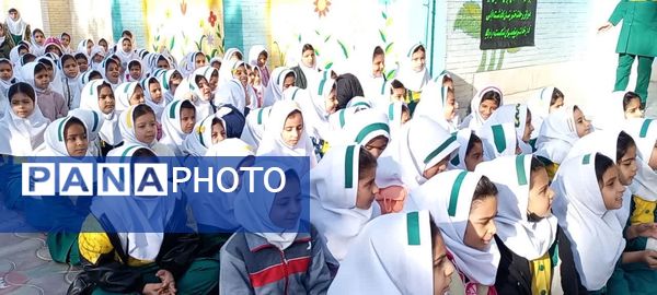 برگزاری صبحگاه انتظار در آموزشگاه فاطمیه خاتم 