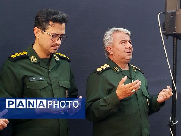 بازدید مسئولان بسیج کاشمر از هیئت دانش آموزی انصار المهدی (عج) رهروان شهدا و قاسم بن الحسن 