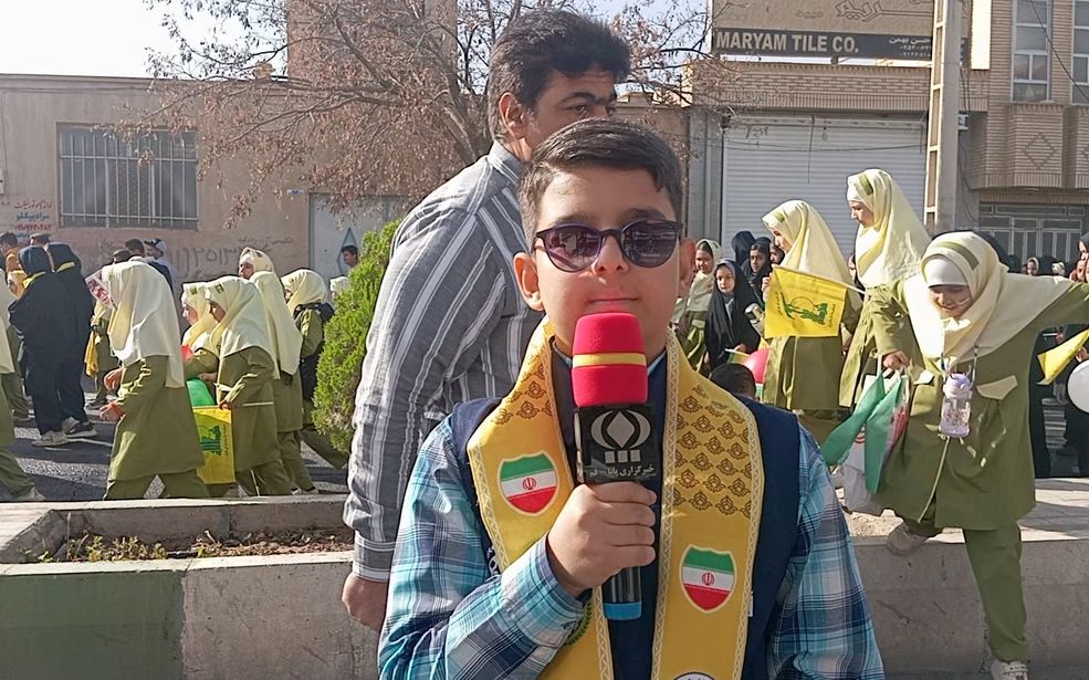 راهپیمایی مردم جعفرآباد در روز ملی مبارزه با استکبار جهانی