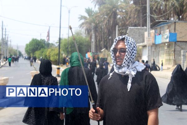 موکب پذیرایی مدافعان حریم ولایت در حاجی‌‌‌آباد