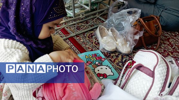 برپایی غرفه کودک در نمازجمعه کاشمر